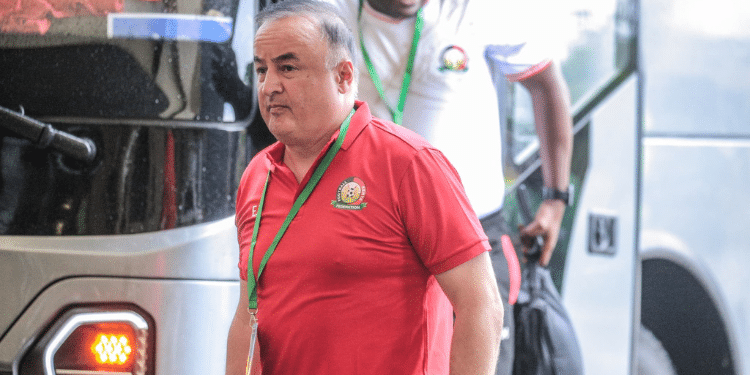 Harambee Stars head coach Engin Firat