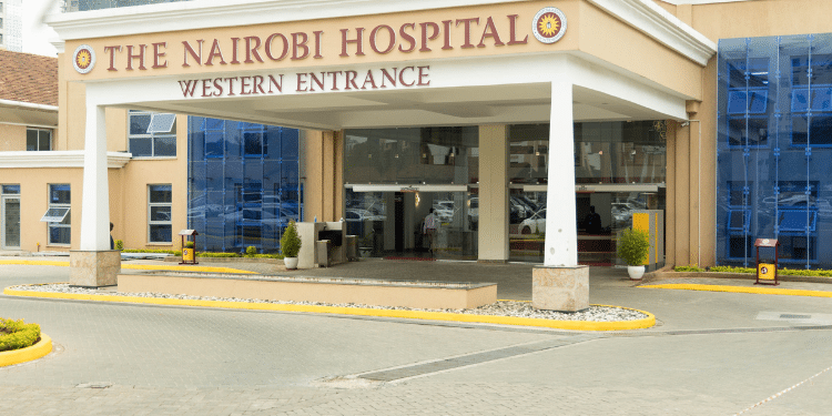 Nairobi Hospital CEO Mr. James Nyamongo