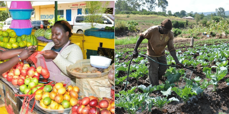 A small business owner among those to benefit from the partnership. PHOTO/ KNA/ FarmBiz