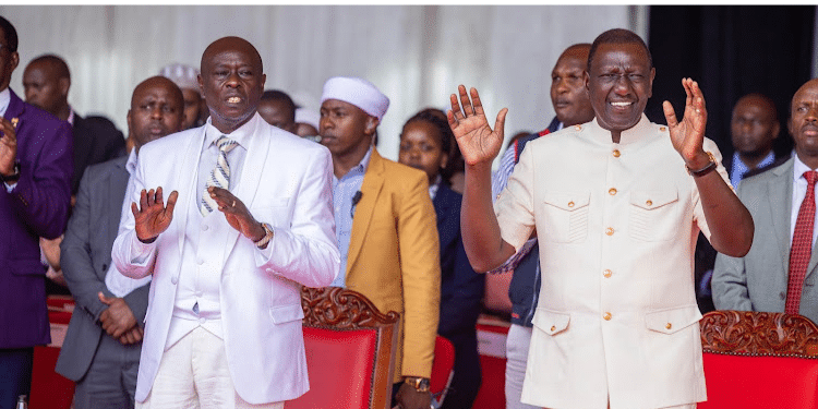 Gachagua Calls Out Ruto's Aide, Clarifies Son's Businesses