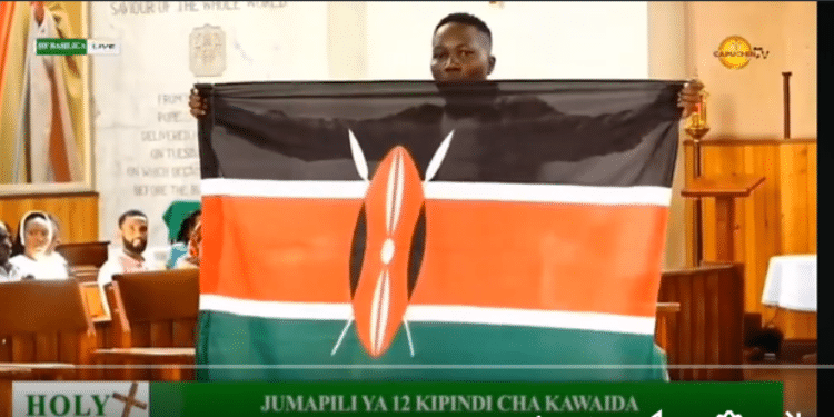 Gen Z Who Held Flag at Holy Family Basilica Narrates Reason Behind Arrest