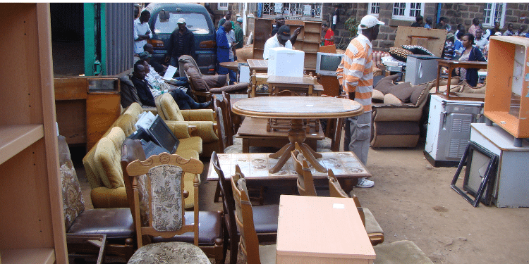A previous auction by Lolwe Auctioneers. PHOTO/Lolwe Auctioneers.