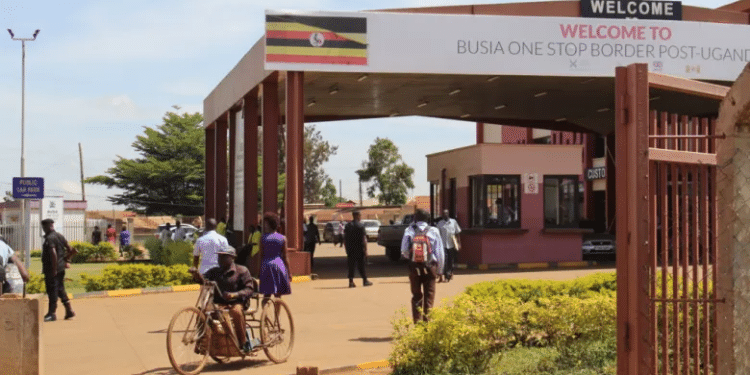 The Kenya-Uganda border in Busia. photo/ The Cooporator News