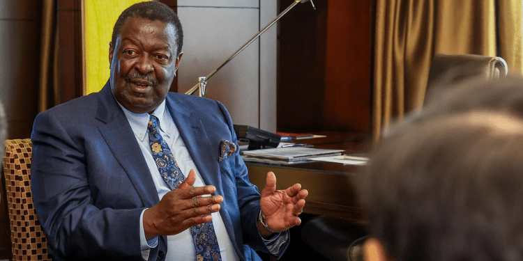 H.E. Dr. Musalia Mudavadi the Prime Cabinet Secretary and Cabinet Secretary for Foreign and Diaspora Affairs. Photo/OPCS