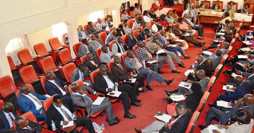 Image of the Kakamega County Assembly in session. Photo/ Citizen Digital