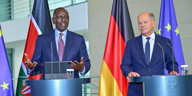 Ruto in Germany