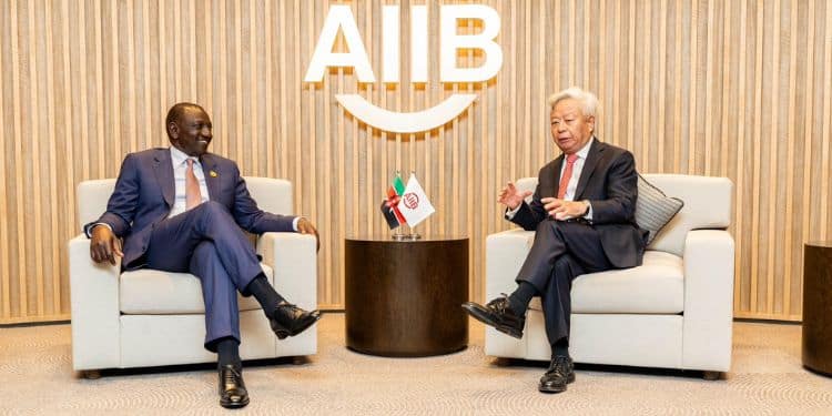 Ruto in China