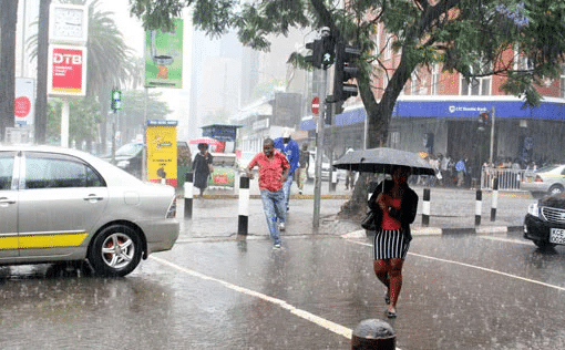 WEATHER, RAINFALL , Heavy Rains pound Nairobi on December 14, 2023. PHOTO/Ma3Route. Short Rains