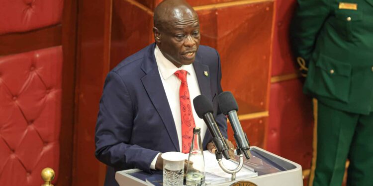 DP Rigathi Gachagua appearing before the National Assembly on October 8, 2024. PHOTO/ Parliament. Koome