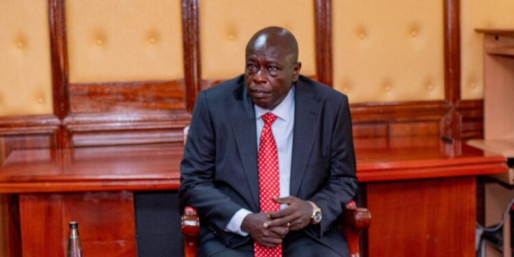 DP Rigathi Gachagua at Parliament Buildings on October 16, 2024. PHOTO/ Parliament.