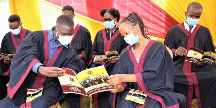 Kmtc Issues Notice To Students On Graduation And Certificate Collection Kenya Medical Training College (Kmtc) Students During Graduation. Photo/Kmtc