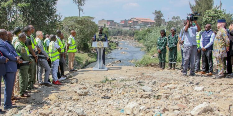 Govt To Build Mega Trunk Sewer As Efforts To Transform Nairobi River Enters Crucial Stage Nairobi Regeneration Project Targets Restoration Of Polluted Rivers