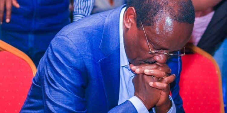 Kalonzo Collapsed During Protests