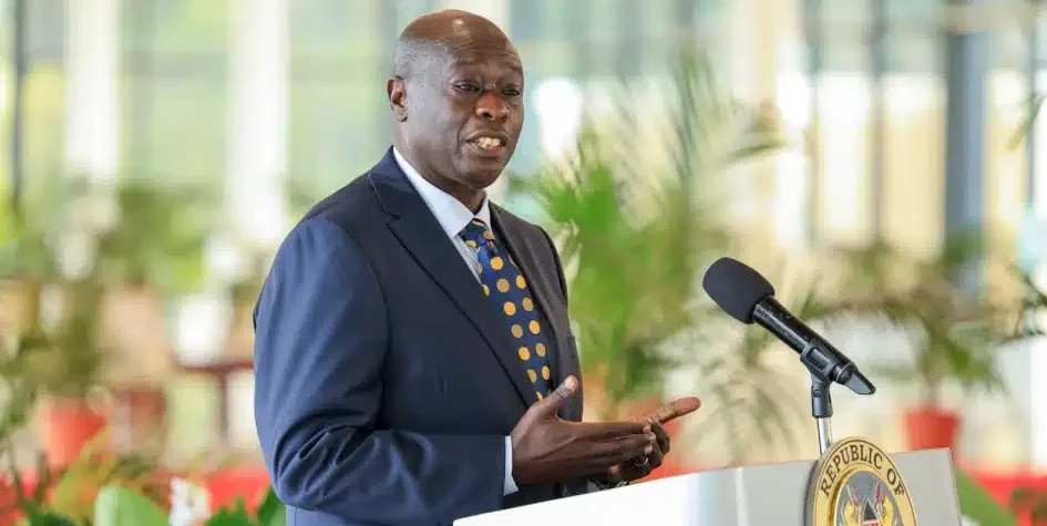 DP Rigathi Gachagua during the inauguration of new Cabinet Secretaries . Photo:DPCS DP Rigathi Gachagua during the inauguration of new Cabinet Secretaries . Photo:DPCS
