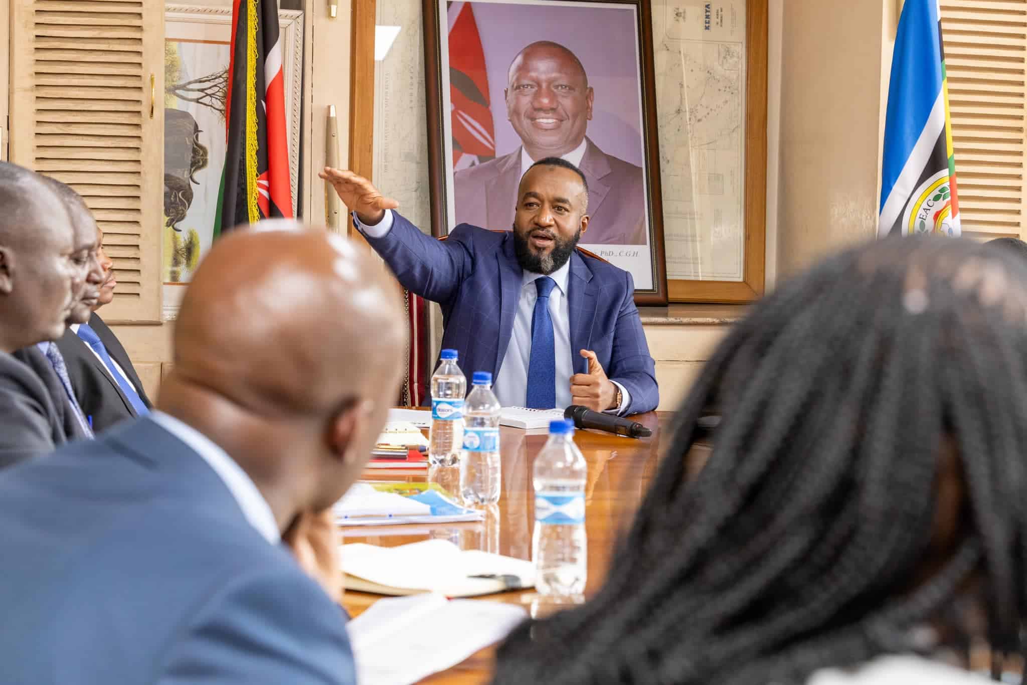 Mining Cabinet Secretary Ali Hassan Joho at a past event. PHOTO/Ministry of Mining.