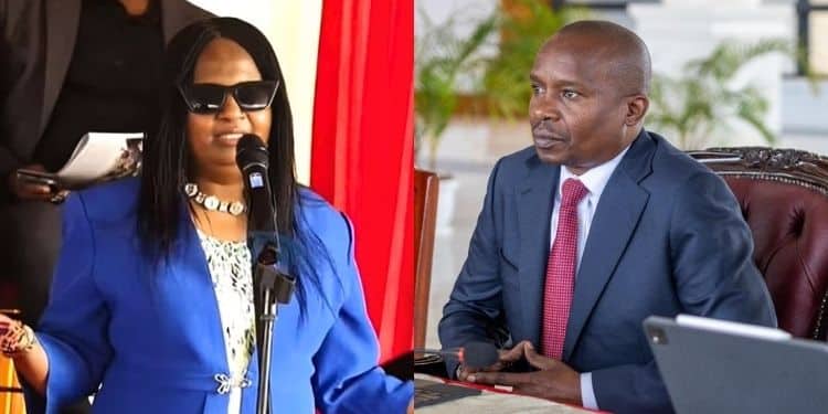 Kindiki and , Dr. Joyce Njagi Kithure, Kindiki and , Dr. Joyce Njagi Kithure,