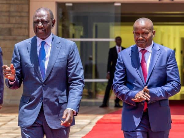Kindiki Shares New Year Message Amid Fallout Reports