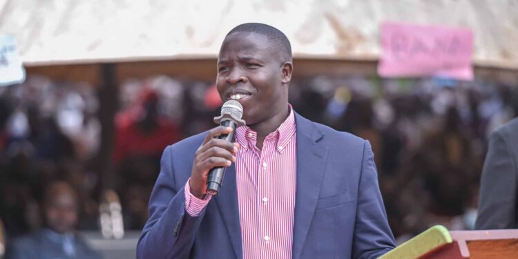 Nandi Governor Stephen Sang at past event. PHOTO/Nandi County Press.