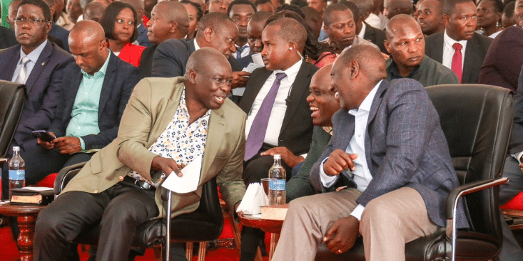 Gachagua Calls Out Ruto's Aide, Clarifies Son's Businesses