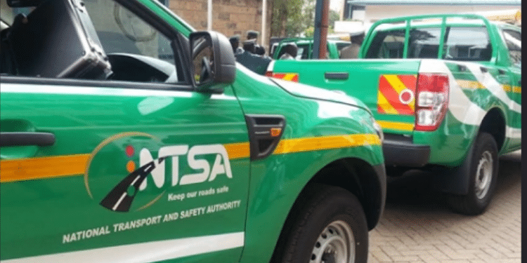 A photo of NTSA vehicles. PHOTO/NTSA