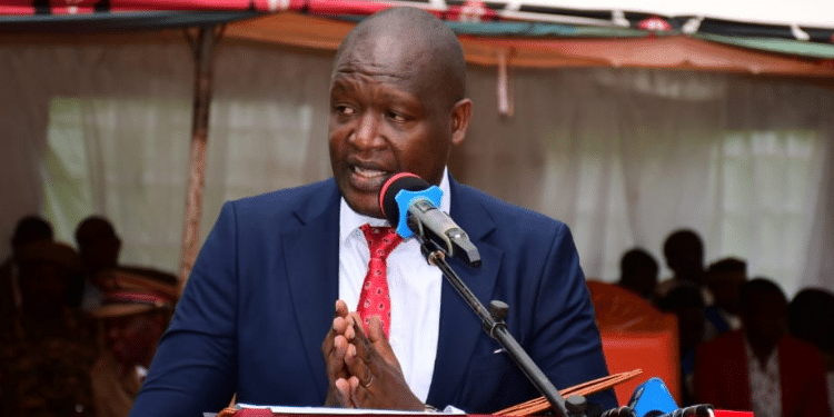 Petition To Suspend And Dissolve Kericho County Govt Launched Kericho Governor Erick Mutai At A Past County Function. Photo/Erick Mutai X