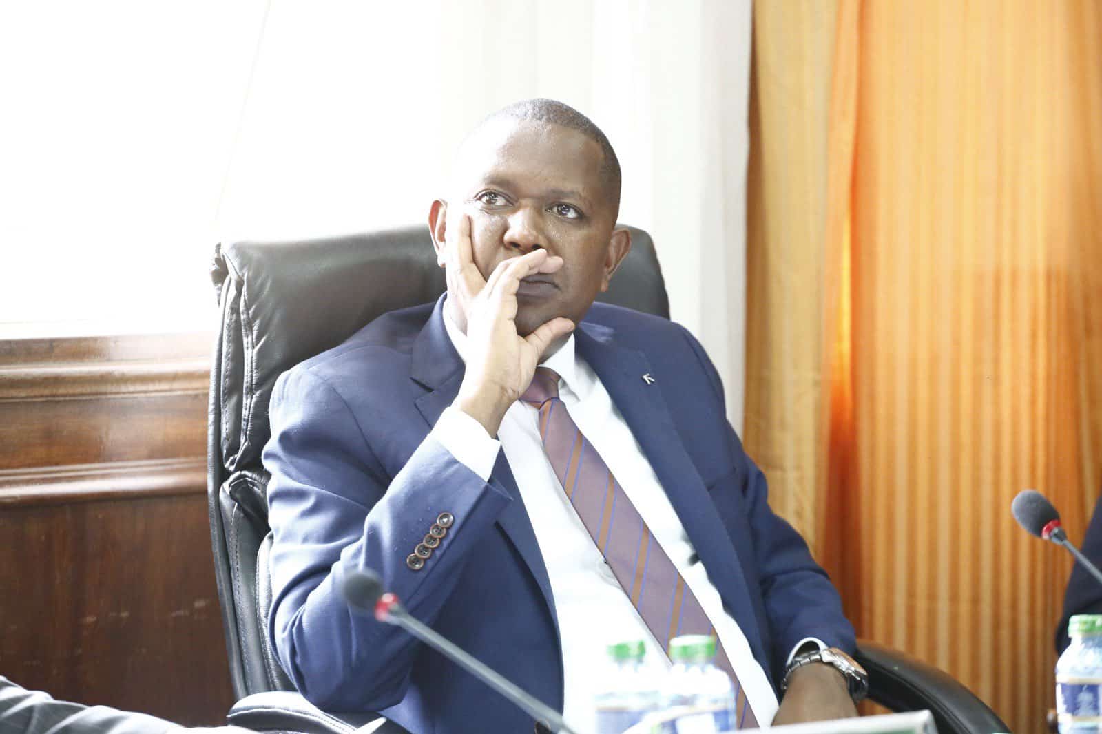 Kibwezi West MP Mwengi Mutuse during JLAC session with the Prisons Service led by the Commissioner General Brigadier (Rtd) John Kibaso Warioba on June 6, 2023. PHOTO/ Mutuse X.