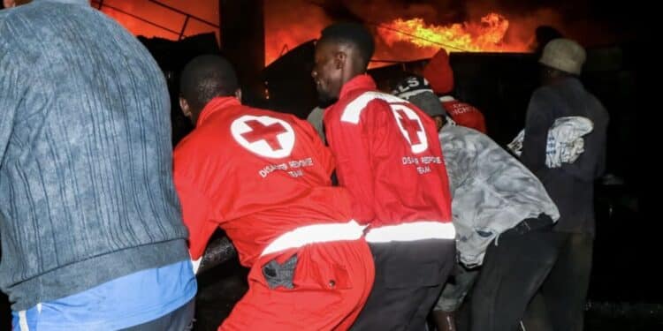 Mukuru Kwa Ruben: Fire Destroys Property After Gas Explosion
