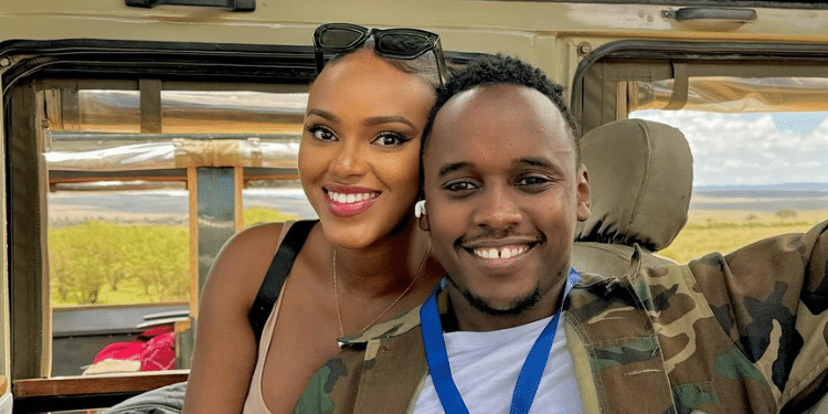 Khalif Kairo with Maria Wavinya