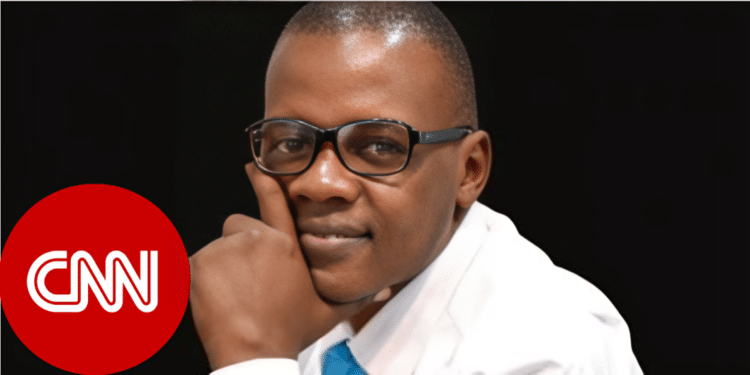 Eric Amunga the medical consultant based in Western Kenya who has gained popularity on Twitter. PHOTO/ Jeff Kinyanjui