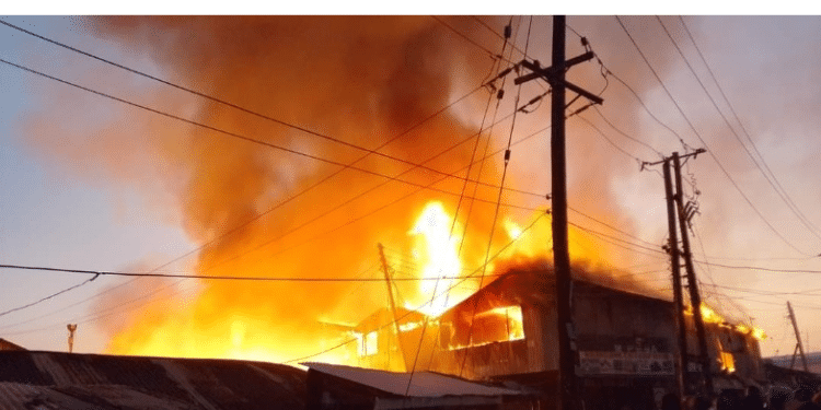 Mukuru Kwa Ruben: Fire Destroys Property After Gas Explosion