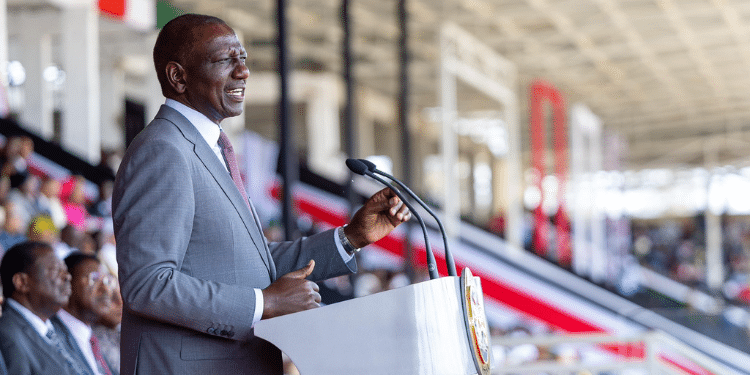 National Heroes of Kenya Open Applications for 2025 Mashujaa Day President William Ruto speaking during the Mashujaa Day celebrations at the Kwale Stadium, Kwale County on October 20, 2024. PHOTO/PCS.