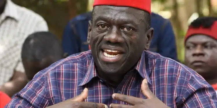 Uganda opposition figure Kizza Besigye. PHOTO