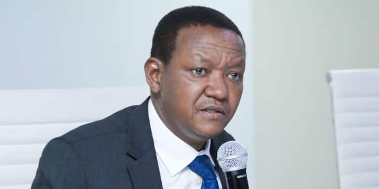Labour and Social Protection Cabinet Secretary Dr. Alfred Mutua