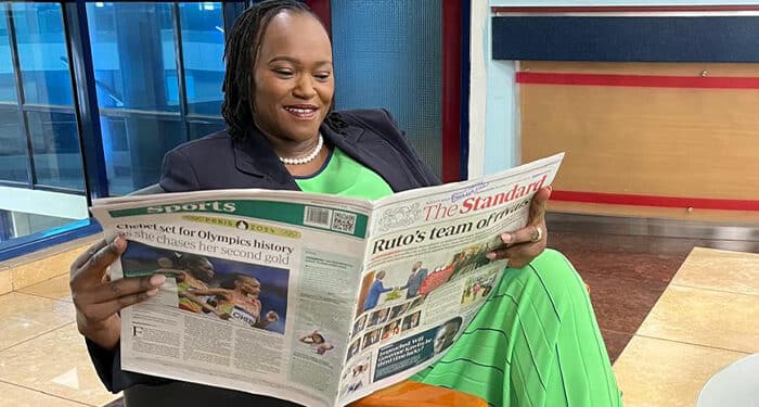 Standard Group Chief Executive Officer (CEO) Marion MwangiStandard Group Chief Executive Officer (CEO) Marion MwangiStandard Group Chief Executive Officer (CEO) Marion Mwangi