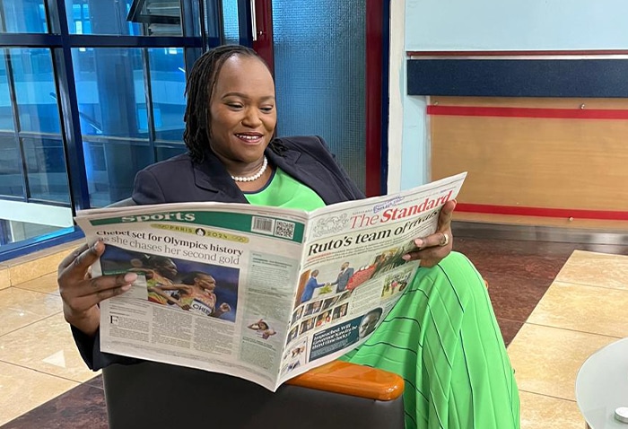 Standard Group CEO Marion Mwangi