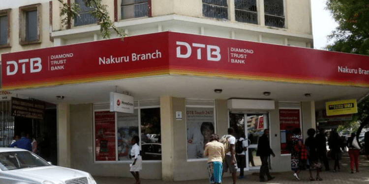 Diamond Trust Bank Cuts Interest Rate On Loans Diamond Trust Bank (Dtb) Branch In Nakuru. . Photo/ Nmg