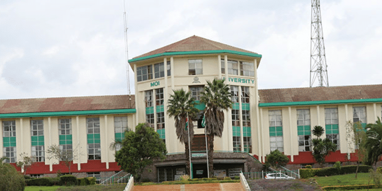Moi University administration block. PHOTO/ Moi University. Moi University administration block. PHOTO/ Moi University.