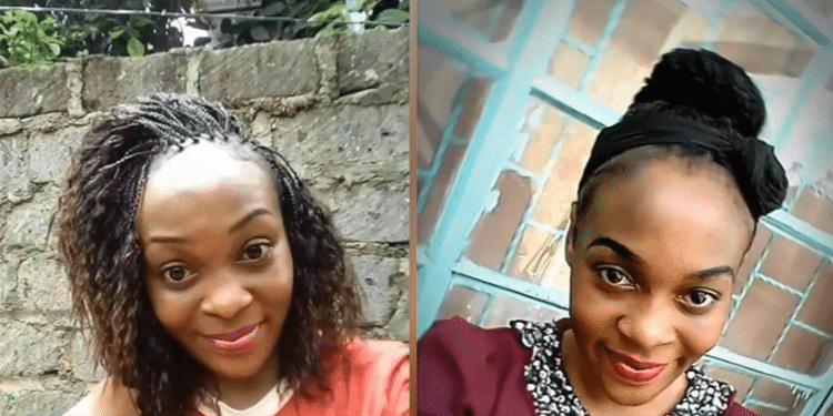 Lilian Achieng Aluko, Photos of Lilian Achieng Aluko. PHOTO/Screengrab. photo collage of Lilial Achieng mother, Jane Akinyi Aluko and her brother Shadrack Aluko addressing the media. PHOTO/Screengrab.