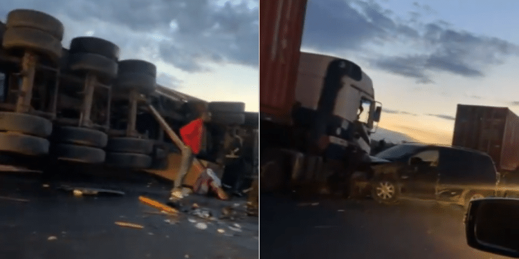 Nakuru-Eldoret Rd- 4 Killed After 2 Lorries Collide at Migaa