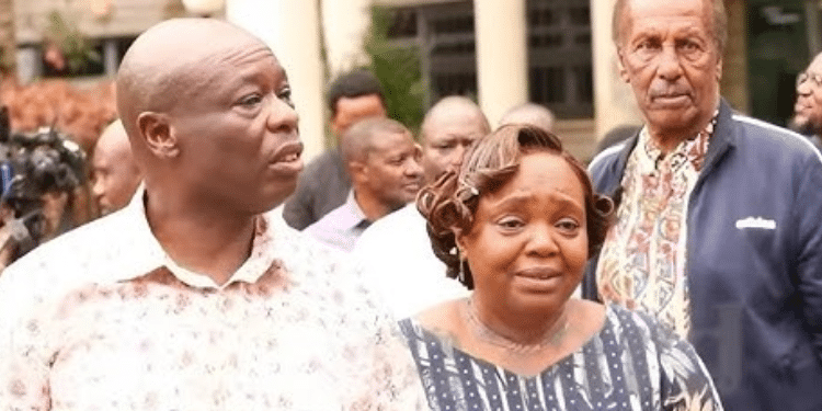 Wamuchomba- Dorcas Gachagua Locked out of Karen Residence