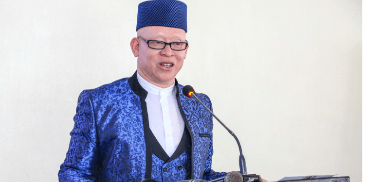 Government Spokesperson Isaac Mwaura during a past press conference. Duale corrects him over SHA Payments PHOTO/ Mwaura X.