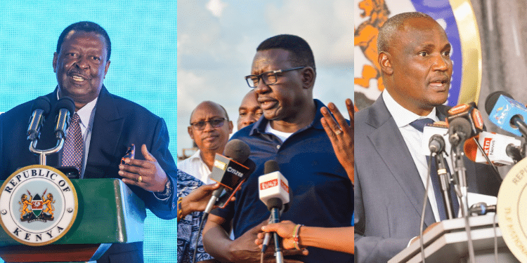 Mudavadi, Mbadi, & Chirchir Make Executive Appointments. PHOTO/Mudavadi/Mbadi/Chirchir