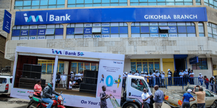 I&M Bank Branch in Gikomba Market, Nairobi. Photo/ File