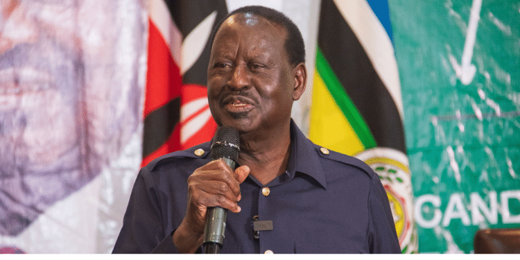 Photo of ODM leader, Raila Odinga. PHOTO/ Raila-X