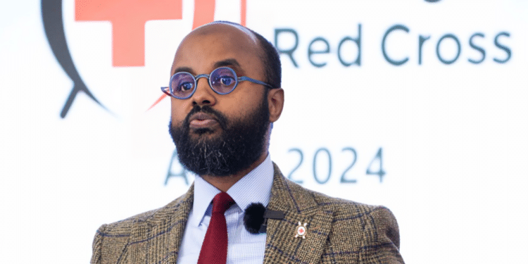 Dr. Ahmed Idris, Secretary General of the Kenya Red Cross. PHOTO/ KRCS