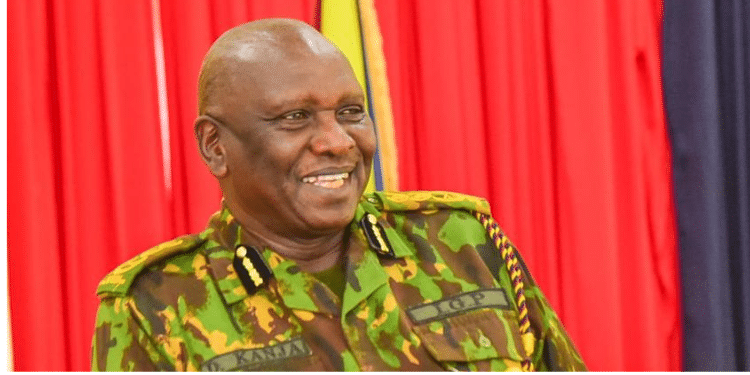 Inspector General of Police, Douglas Kanja. Photo/NPS