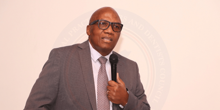 KMPDC Chair Prof. Stanley Khainga. Photo/KMPDC
