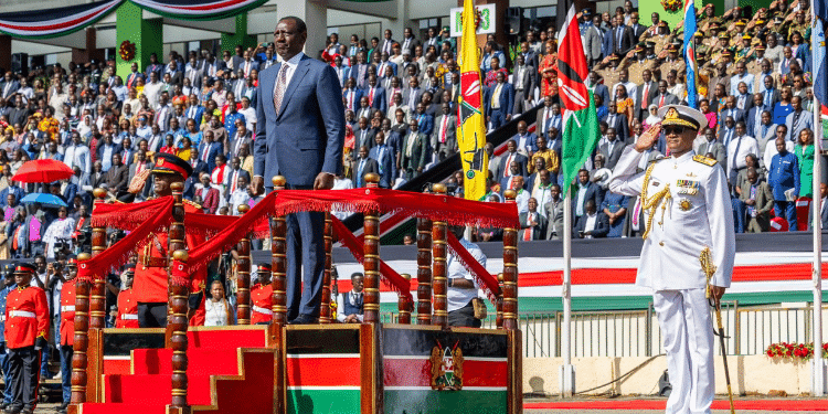 Kenya Marks Golden Year In Sports With Chan Success, Stadium Upgrades And Soaring Athlete Rewards President William Ruto At The Masinde Muliro Stadium In Kanduyi, Bungoma County During The Celebrations Of The 61St Madaraka Day On June 1, 2024.