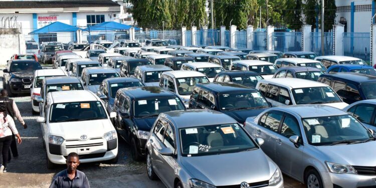 KEBS,Some imported vehicles as seen at Canon Motors in Mombasa. PHOTO/ Omondi Onyango, Standard. KRA