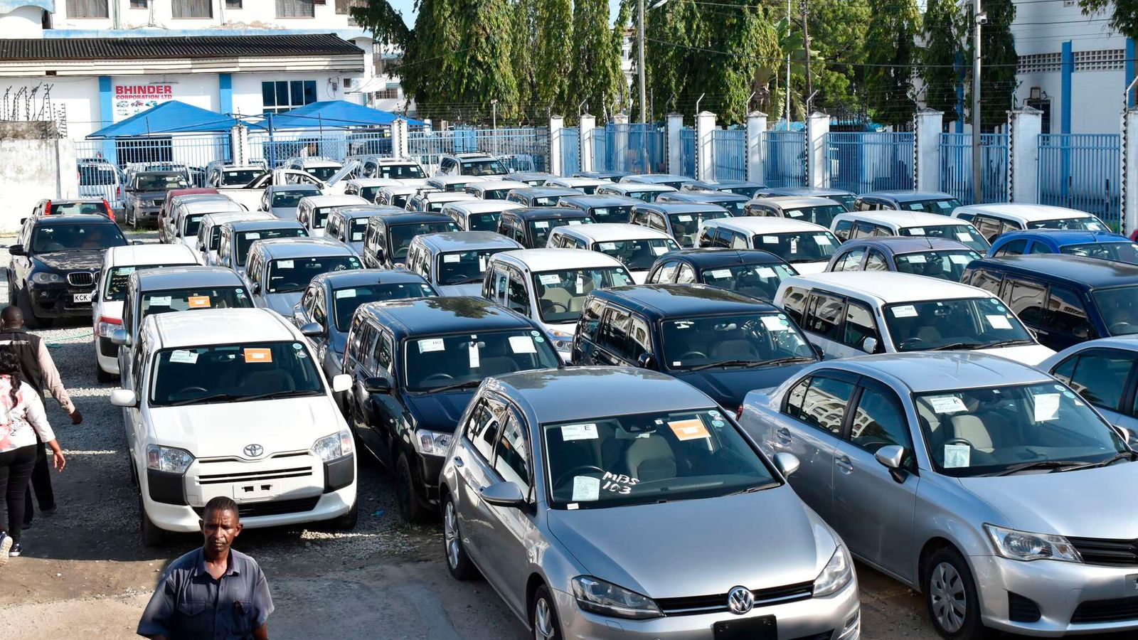 KEBS,Some imported vehicles as seen at Canon Motors in Mombasa. PHOTO/ Omondi Onyango, Standard. KRA